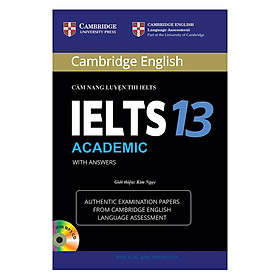 [Tải ebook] Cẩm Nang Luyện Thi Ielts 13 – Academic With Answers PDF