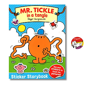 Mr. Tickle in a Tangle: Sticker Storybook by Roger Hargreaves | Children's Activity Book - Roger Bridgman
