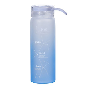Bình Nước Thủy Tinh WATER H20 Tín Đồ Yêu Thích Hóa Học 460ml