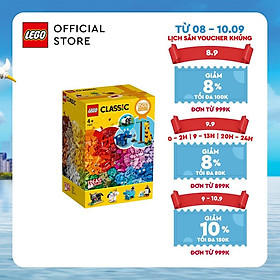 Mô hình đồ chơi lắp ráp LEGO CLASSIC Gạch Sáng Tạo Động Vật 11011 ( 1500 Chi tiết )