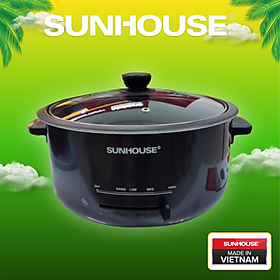 Nồi lẩu điện đa năng Sunhouse SHD4523(3,5L)- Hàng chính hãng