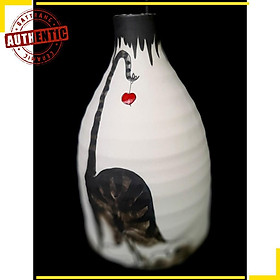 Mua Bình cắm hoa/ bình trang trí vẽ mèo - sản phẩm vẽ tay gốm thủ công bát tràng