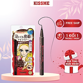 Bút Kẻ Mắt Nước Siêu Chống Trôi Kissme Heroine Make Smooth Liquid Eyeliner Super Keep ( Màu Nâu Đen )