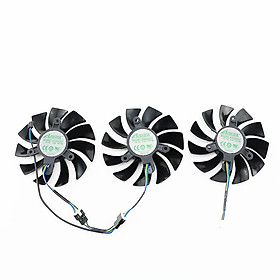 3PCS 87MM GA92S2U 4PIN DC12V 0.46A 2080Ti AMP Cooling Fan For ZOTAC GAMING GeForce RTX 2080 AMP Graphics Card Video Card Fans