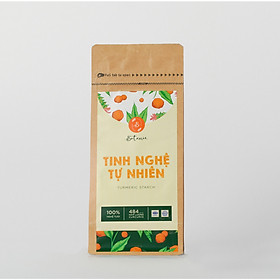 Tinh Nghệ Tự Nhiên Botanie - Túi 250 gram - 100% Tinh bột nghệ tự nhiên, nguyên chất - Đã được điểm định chất lượng VSATTP - Hỗ trợ các vấn đề về tiêu hóa