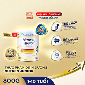 Thực phẩm dinh dưỡng Nutren Junior Thụy Sĩ hỗ trợ tăng cân tiêu hóa tốt