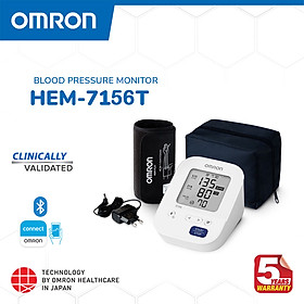 Máy Đo Huyết Áp OMRON HEM-7156T-A Kèm Adapter Chính Hãng