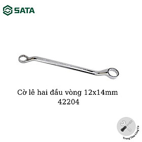 Cờ lê hai đầu vòng 12*14mm - 42204 SATA