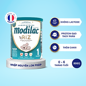 Sữa bột Modilac Expert Riz 1 800g