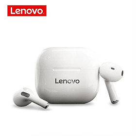 Lenovo Lp40 Tws Wireless Earphone Bluetooth 5.0 Noise Reduction Bass Touch Control Long Standby Earphones