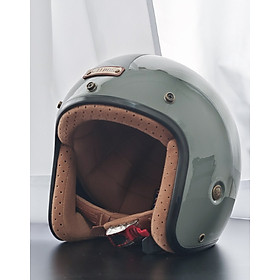 Mũ Bảo Hiểm 3/4 Bulldog Heli sợi thủy tinh