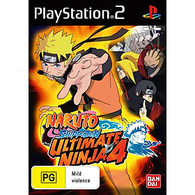 [HCM]Game ps2 naruto ultimate ninja 4