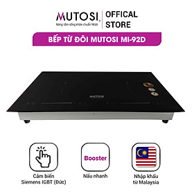 Mua Bếp từ đôi MUTOSI MI-92D - Công nghệ nhật bản - Hàng chính hãng
