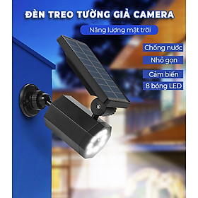 Đèn năng lượng mặt trời - Đèn Tường Giả Camera hình ống, tiết kiệm- K1529