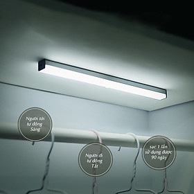 Đèn LED Cảm Ứng Gắn Giường Đèn Cảm Ứng Ban Đêm Mini Không Dây Không Cần Khoan Dán Tường