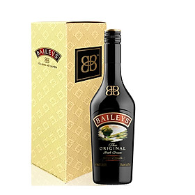 Rượu Baileys Original Irish Cream 17 750ml Kèm Hộp - Hương Vị Ngọt Ngào, Mềm Mịn