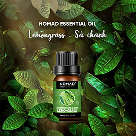 Hình ảnh Tinh Dầu Thiên Nhiên Hương Sả Chanh Nomad Essential Oils Lemongrass 10ml