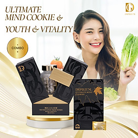 Hình ảnh Combo 2 hộp Ultimate Mind Cookie và Youth & Vitality Cải Thiện Chức Năng Não, Trí Nhớ, Khả Năng Tập Trung Và Chức Năng Nhận Thức, Thích Hợp để Tặng Bạn Bè, Người Thân, Đồng Nghiệp, Cấp Trên