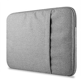 Túi chống sốc Macbook cao cấp 13-15 inch 208189 (Ghi xám)