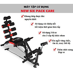 Máy tập bụng đa năng New Six Pack Care