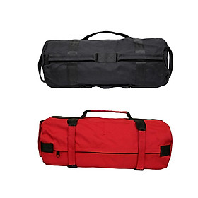 2 Pieces 40lbs Durable Sandbag Weighted Lifting Fitness Boxing Training Weight Bag