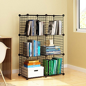 Mua Tủ lưới thép lắp ghép đa năng 6 ô (111x76x37 cm)