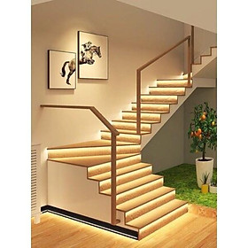 Mua Bộ đầy đủ Đèn LED cầu thang thông minh cảm ứng. Đèn LED bước cầu thang cảm ứng cơ thể con người