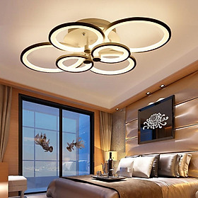 Đèn LED Mâm Ốp Trần MN007 , Đèn Led Trang Trí Phòng Khách, Đèn ốp trần phòng ngủ - 3 Chế Độ Sáng