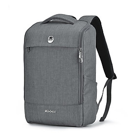 Balo laptop cao cấp 15.6 inch (Macbook 17inch) Mikkor Lewie Backpack chống thấm nước, ngăn đựng rộng rãi, ngăn laptop chống sốc có đai cài an toàn, quai đeo êm ái giảm cảm giác mỏi vai và lưng khi đeo