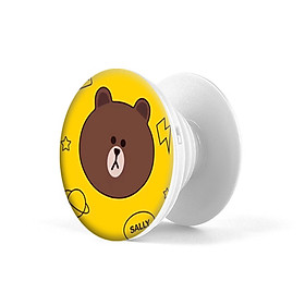 Mua Gía đỡ điện thoại đa năng  tiện lợi - Popsockets - In hình BROWN 16 - Hàng Chính Hãng