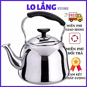 Mua Ấm đun nước dung tích lớn 5 inox cao cấp - Ấm đun NẤU NƯỚC DÙNG ĐƯỢC BẾP TỪ
