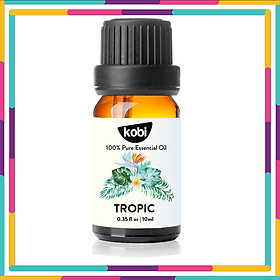 Tinh Dầu Kobi Tropic - Tinh Dầu Thiên Nhiên Nguyên Chất Giúp Đánh Thức Giác Quan, Khơi Niềm Cảm Hứng, Thích Hợp Dùng Với Đèn Xông, Máy Khuếch Tán Và Máy Xông Tinh Dầu