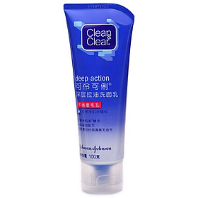 Sữa Rửa Mặt Làm Sạch Sâu Clean & Clear (100g)