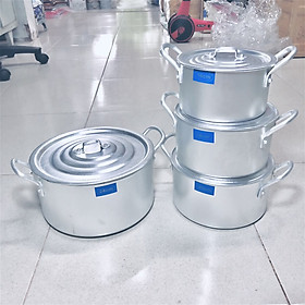 Mua Bộ nồi nhôm 4 cái 16cm 18cm 20cm 24cm