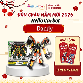 Đồ Chơi Mô Hình Lắp Ráp Xe Hơi Biến Hình Cỡ Lớn HELLO CARBOT Dandy