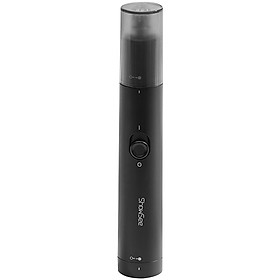 Xiaomi ShowSee C1-BK Portable Electric Nose Hair Trimmer Removable Washable Double-edged 360° Rotating Cutter Heads