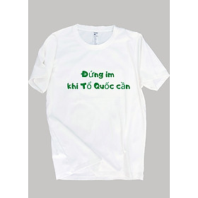 Áo thun nam nữ 80% Cotton White11