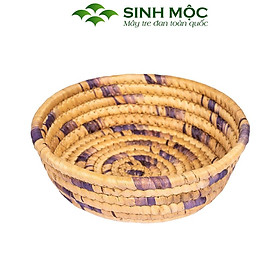 Mua Khay lục bình  decor lục bình  khay đựng đồ đa năng  decor bàn ăn  trang trí phòng khách Sinh Mộc - M1025