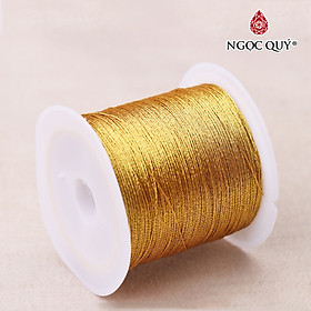 Cuộn dây chỉ vàng chỉ bạc 0.6mm 30m - Ngọc Quý Gemstones