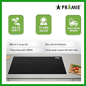 Mua Bếp điện từ đôi Pramie PRMY-2208_Hai Từ_Hàng nhập khẩu Malaysia