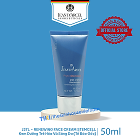 J27L Kem dưỡng trẻ hóa và sáng da (tế bào gốc) - Renewing Face Cream Stemcell 50ml - Jean d'Arcel