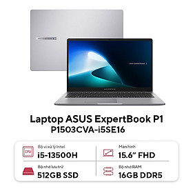 Mua  Laptop Core I5-13500H  Laptop Asus Expertbook P1503CVA (Intel Core i5-13500H | RAM 16GB DDR5 | 512GB SSD | 15.6 inch Full HD | Win 11 bản quyền) - Hàng Chính Hãng