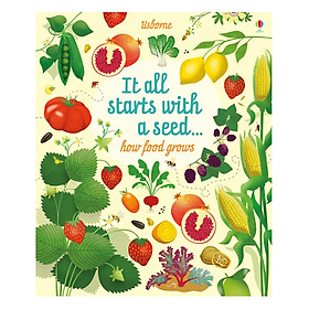 Ảnh bìa Sách tiếng Anh - Usborne It all starts with a seed… how food grows