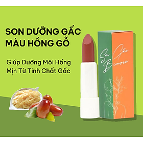 Son dưỡng có màu Hồng Gỗ_Số 29_Son bán lý màu mịn dưỡng môi.