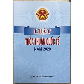 Hình ảnh Sách - Luật thỏa thuận quốc tế năm 2020