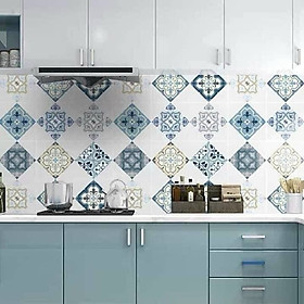 COMBO 2 CUỘN GIẤY HOA VĂN DÁN TƯỜNG NHÀ BẾP( GIAO MẦU NGẪU NHIÊN )