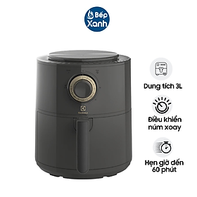 Nồi Chiên Không Dầu ELECTROLUX E6AF1-220K - Dung Tích 3L- Công Suất 1350W - Hàng Chính Hãng