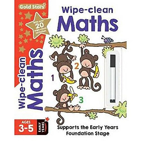 Ảnh bìa Gold Stars Wipe-Clean Maths