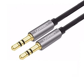 Mua Cáp âm thanh 2 đầu 3.5mm dương dây tròn TPE cao cấp Ugreen 119DT10737AV 5M màu Đen hàng chính hãng