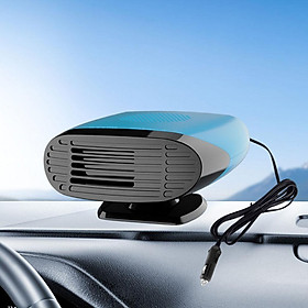 car heater electric dryer cooling fan heating 24V Black